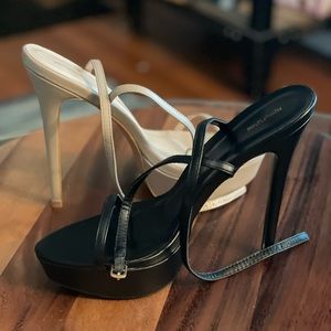 PrettyLittle Thing Black Heels